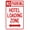 Warning Sign 3, variant on No Parking Immediate Loading And Unloading Only Sign - 8"x12", Metal Security Decor for Home, Business, Yard, Garden
