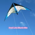 thumbnail image 6 of HENGDA KITE 48" Polyester Stunt Kite Outdoor Toys Dual Line Sport Kite, 6 of 7
