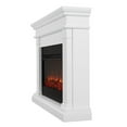 thumbnail image 5 of Real Flame Beau Amish Style Solid Wood Electric Fireplace in White, 5 of 7