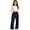 Navy, variant on UACY Girls Wide Leg Sweatpants Cute Baggy Sweat Pants Straight Leg Petite Lounge Pants High Waisted Joggers with Pockets