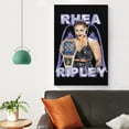 thumbnail image 4 of Rhea Ripley Poster, Canvas Wall Hanging Art Painting, Artwork Print for Home Decor Bedroom Living Room Dorm, Unframe, 4 of 8