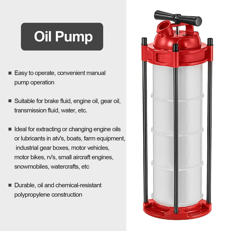7.5L Manual Oil Pump Vacuum 