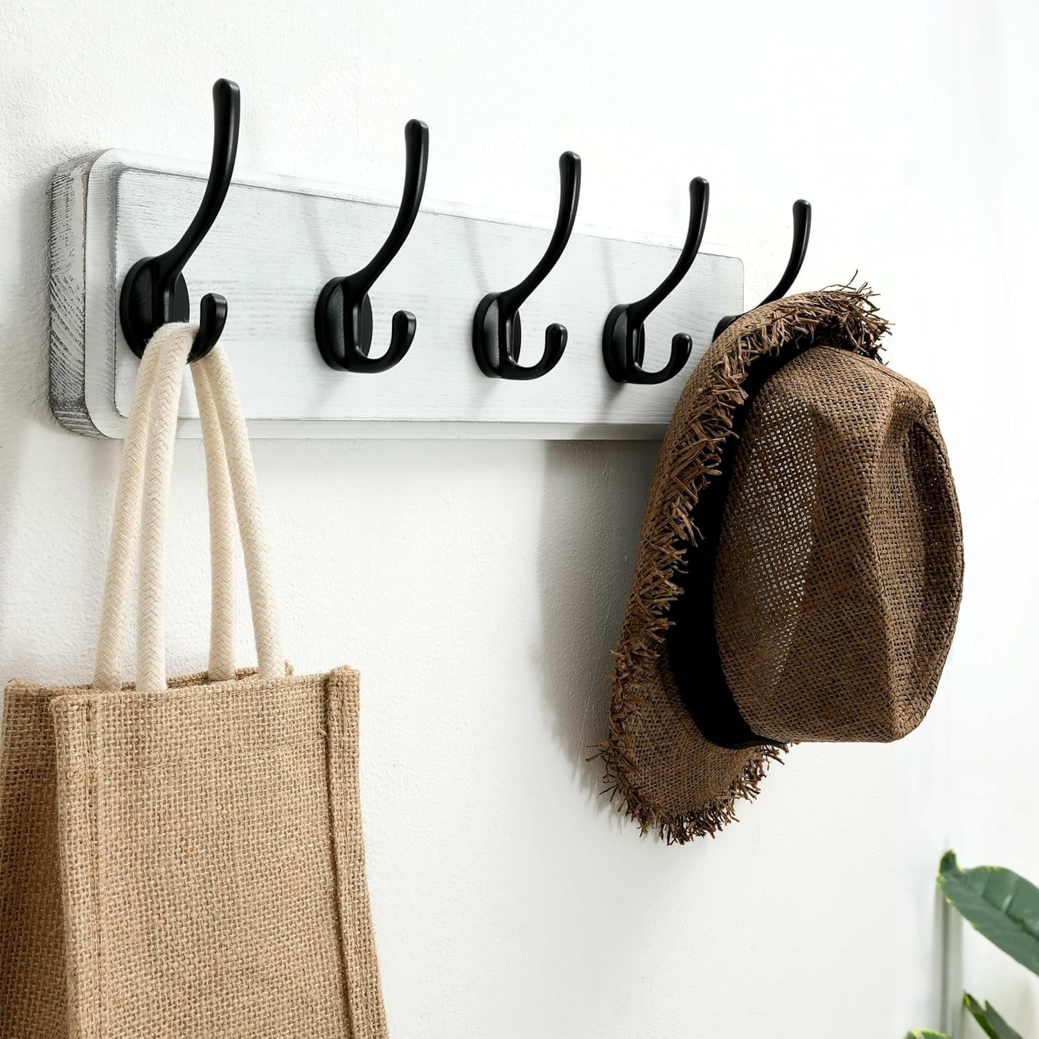 Wall mounted backpack rack hotsell