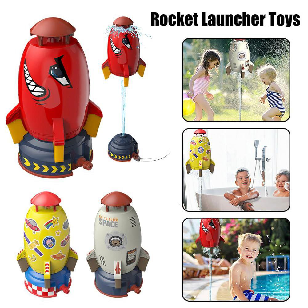 Rocket Launcher Toys Rocket Water Pressure Lift Sprinkler Children ...
