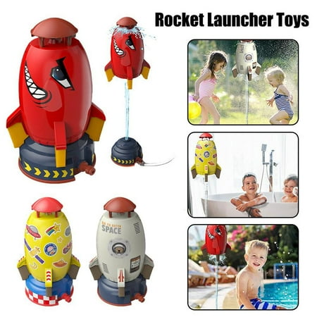 

Rocket Launcher Toys Rocket Water Pressure Lift Sprinkler Children Outdoor(Including Base Interface Faucet Interface and 3-meter Water Pipe)