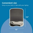 thumbnail image 2 of WWS-Duo Gel Mouse Pad Wrist Rest - Black/Grey (K62399US), 2 of 4