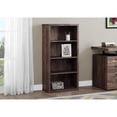 thumbnail image 5 of Monarch Specialties Bookshelf, Bookcase, Etagere, 5 Tier, 48"H, Office, Bedroom, Brown Laminate, 5 of 11