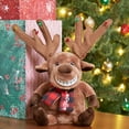 Holiday Time Lightup, Singing Animated Plush Reindeer