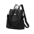 thumbnail image 4 of Mochila para mujer Yuyangstore mochila clásica de tela Oxford Bolso de viaje Top Negro, 4 of 8