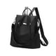 thumbnail image 4 of Mochila para mujer, bolso de hombro Oxford impermeable, ligero, clásico Negro, 4 of 9