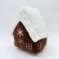 thumbnail image 4 of Qocolhg Christmas Gingerbread House Pillow 9.8 Inch Soft Stuffed Plush Toys Plushies Christmas Decorative Pillow for Xmas Holiday Party Sofa Home Decor Christmas Clearance, 4 of 5