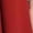 Red, variant on Women's Midi High Waist A-Line Flared Vinage Belt Skirt for Daily Wear Red S