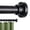 Black, variant on MaKefeile Shower Curtain Rod 32-41 Inch Adjustable Metal Spring Tension Rod No Drill Curtain Rods for Window Bathroom Kitchen,Black