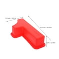 thumbnail image 2 of Niceauty Red Silicone Number Cake Mold for Baking Stylish 3D Design Ideal for Special Celebration Cakes, 2 of 8