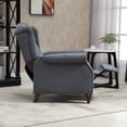 thumbnail image 5 of Boyel Living Push Back Reclining Chair for Living Room or Bedroom，Recliner Soft Chair Adjustable Backrest,Blue, 5 of 11