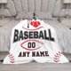 thumbnail image 3 of LHSHID Baseball Blanket Personalized Name Blanket for Kids Adults Custom Baseball Blankets with Name Sports Customized Throw Blanket for Boys Mens Gifts 30"x40", 3 of 7