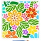thumbnail image 1 of Plantillas de flores con pincel, 30 x 30 cm, patrón de flor de cerezo, plantillas para pintar, plantilla de margarita PET, hojas, plantillas para manualidades DIY, temas de plantas, plantilla floral, 1 of 9