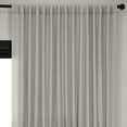 thumbnail image 4 of Clay Faux Linen Extra Wide Room Darkening Curtain (1 Panel), Clay, 100W X 120L, 4 of 12