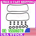 thumbnail image 4 of Valve Cover Gasket Set w/Grommets For 03 -10 Acura Honda 3.0L 3.7L J30A4, 4 of 5