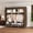 brown, variant on 130cm Portable Closet Wardrobe with Curtain Doors, Multi-Color Options, Dustproof Clothing Storage Organizer with 16mm Sturdy Steel Pipe Frame, for Bedroom Dorm Apartment Small Space