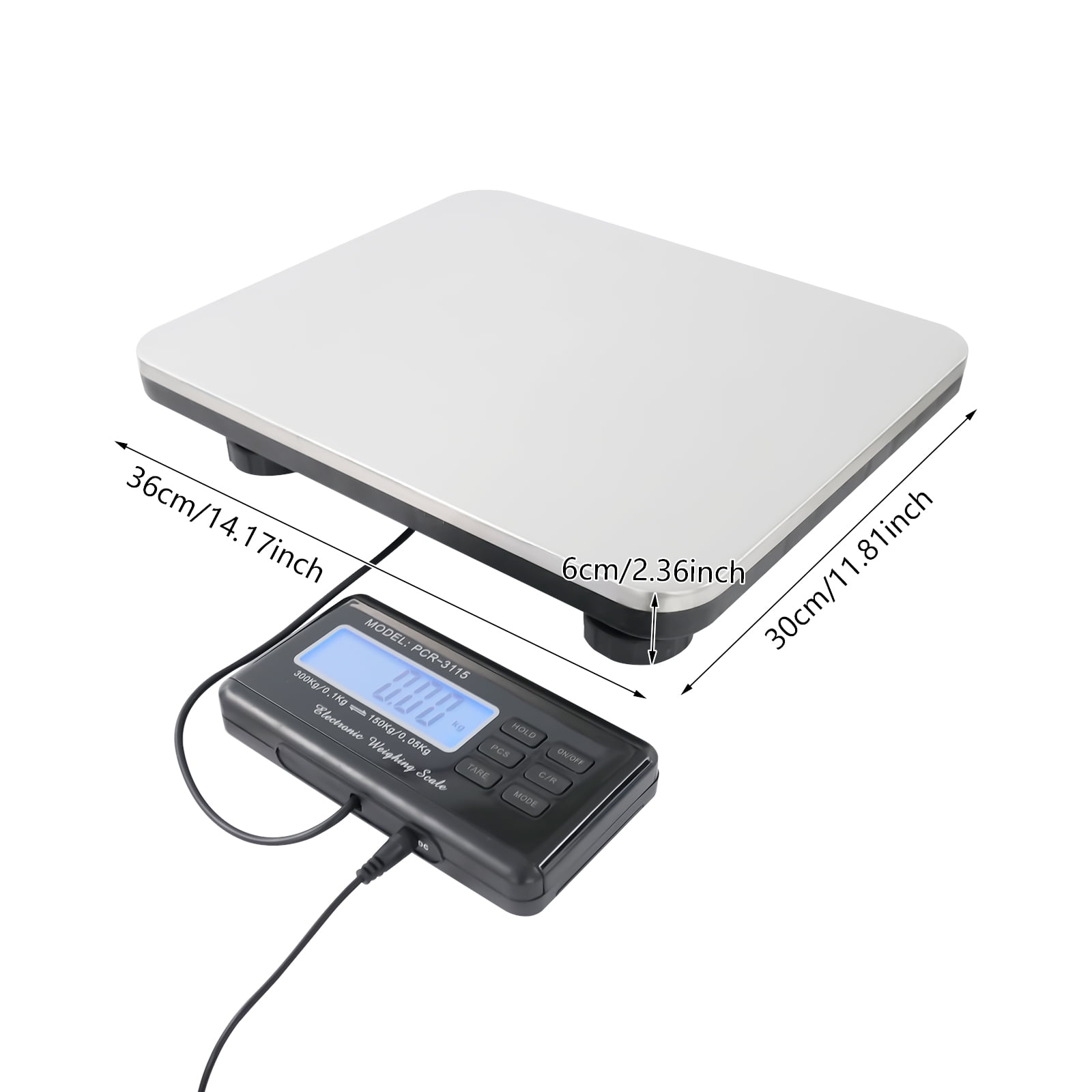 Wildnix Baby Scale with Multiple Calibration Modes, Tare Function, Zero Reset, and Hold Feature for Accurate Weight Measurements