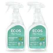 Ecos Bathroom/Shower Cleaner With Tea Tree Oil, 22Oz Bottle By Earth Friendly Products ),22 Fl Oz (Pack Of 2)