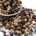 thumbnail image 2 of 60gs Glass Beads Faceted Rondelle Purple 6x5mm Hole: 1mm about 280pcs/60g, 2 of 4