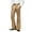 a-Gold28159, variant on Mens Pants Casual Flared Dress Pants Solid Color Button Closure Shiny Textured Slim Fit Trousers For Formal Occasions Daily Wear Gold M