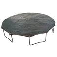 thumbnail image 1 of JumpKing ACC-WC14PE 14 Foot Polyester Round Trampoline Weather Cover, Black, 1 of 6
