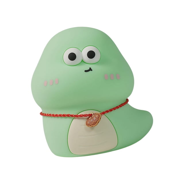 Lámpara decorativa de luz nocturna de serpiente, regalo para decoración del hogar para niñas, lámpara de escritorio, mesita de noche, luz para tocador verde