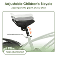 thumbnail image 6 of GASKY 14" Kids Bike for Boys Girls Child Bicycle with Removable Training Wheels Mint Grey, 6 of 7
