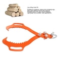 thumbnail image 3 of Log Lifting Tongs, Serrated Claw Hook Alloy Steel Metal Sturdy Rustproof  for Wood Loading Unloading, 3 of 7