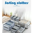 thumbnail image 2 of Gemdeck Clothes Drawer Organizers Mesh Drawer Divider with Handle, 12 Grids, 2 of 6
