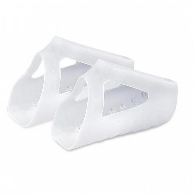 Plantillas elevadoras 2x para aumentar la altura, suaves, transpirables, con absorción de impactos y antideslizantes. transparente 2 cm