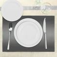 thumbnail image 3 of Ambesonne Ombre Place Mats Set of 4, Grey Smoke Fume Design, Standard Size, Charcoal Grey Pale Grey, 3 of 6