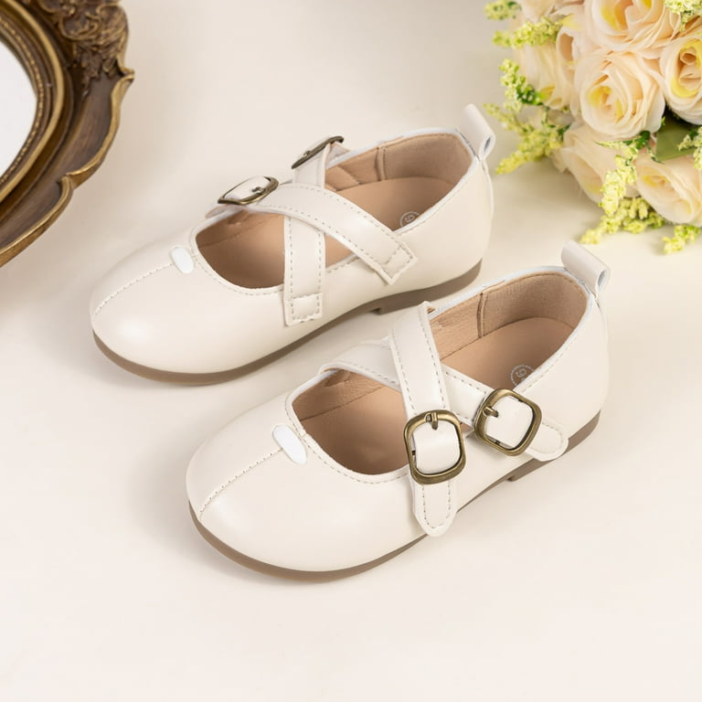 Zanarzt Little Girls Mary Jane Dress Shoes Toddler Girl Dress
