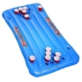 thumbnail image 3 of Inflatable Beer Pong Floating Table Pool Floating Summer Water Party Fun Air Cushion Pool Raft Fun Water Floating Bed Pool Party Games_Perfect Gift, 3 of 5