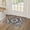 Black/Gray, variant on UERMEI 5'x7' Washable Area Rugs for Living Room, Vintage Floral Boho Printed Carpet, Non Slip Indoor Rug for Bedroom Home Decor Carpets - Brown
