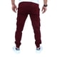 thumbnail image 2 of Jogger cargo de gabardina stretch John Silver Corte skinny color vino, 2 of 3