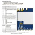 thumbnail image 4 of 3X VM1373R 1.2G 1.3G 9 Canales VRX Receptor Analógico Alta Sensibilidad Fuerte Señal RSSI para Detección SFT, 4 of 5