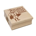 thumbnail image 1 of Happy Father's Day Superhero Dad with Cape and Tie Square Rubber Stamp Stamping Scrapbooking Crafting - Large 2.75in, 1 of 7