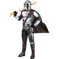 thumbnail image 2 of STAR WARS Deluxe Adult Mandalorian Costume, Mens Halloween Costume - Officially Licensed Small, 2 of 8