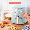 thumbnail image 2 of Beautiful 3 Qt Air Fryer with TurboCrisp Technology, EverGood™ Ceramic Nonstick Coating, Hydrangea by Drew Barrymore, 2 of 12