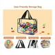 thumbnail image 3 of Paquete de 6 Bolsas de Almacenamiento de Juguetes, Bolsas de Almacenamiento Transparentes Reutilizables con Bolsillo Frontal, Bolsas Organizadoras de Juguetes A Prueba de Agua, 3 of 5