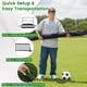 thumbnail image 5 of GETHFSA 5ft x 2.5ft Portable Soccer Net With Metal Frame, Foldable Pop-Up Goal for Outdoor Training, Backyard Games & Travel, 5 of 10