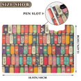 thumbnail image 3 of FORMRS A4 Clipboard Folder with Pen Holder Horizontal Foldable School Office Binder, Beige Jar, 3 of 9