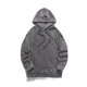 thumbnail image 5 of Sudadera con capucha, suéter de cuello alto, elástico, de color sólido, para hombre, suéter de cuello alto, abrigo de poliéster., 5 of 5