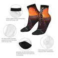 thumbnail image 5 of Pofeuu Tree Hollow Meditating Giraffe Print 30cm Socks, Adult Running Hiking Socks for Youth and Adult, 5 of 7