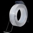 thumbnail image 1 of Nano Cinta Adhesiva de Doble Cara Multifuncional Reutilizable Lavable Cinta de Gel Transparente Sin Trazas Tiras Adhesivas de Pared para Cocina, Pegar Fotos Posters, Fijación de Alfombras, Industrial 2m Sailing Electrónica, 1 of 6