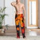 thumbnail image 2 of Balery Marigold Flowers In Different Colors Pantalones de pijama para hombre, pijama ultraligero, pantalón de descanso-3X-Large, 2 of 6